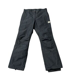 Sergio Tacchini Black Vintage Ski Pants Size Medium